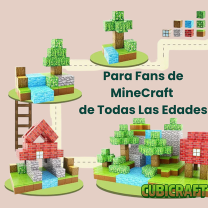 Cubicraft ™ - Bloques Magnéticos Educativos STEM