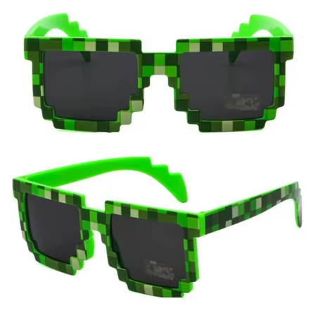 Lentes Minecraft Creeper